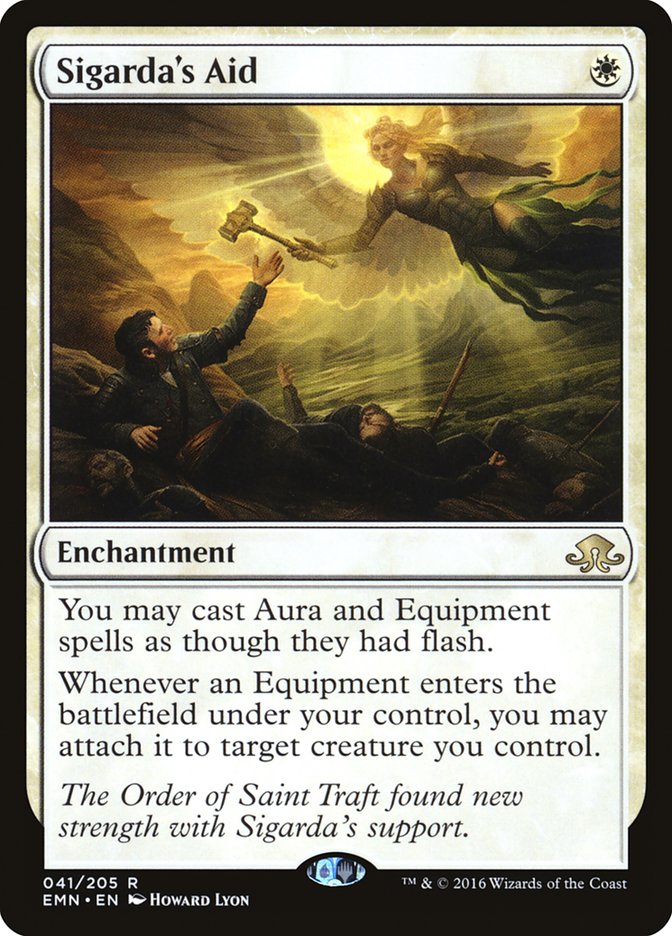 Sigarda's Aid [Eldritch Moon] - Magic: The Gathering - Card Brawlers | Quebec | Canada |