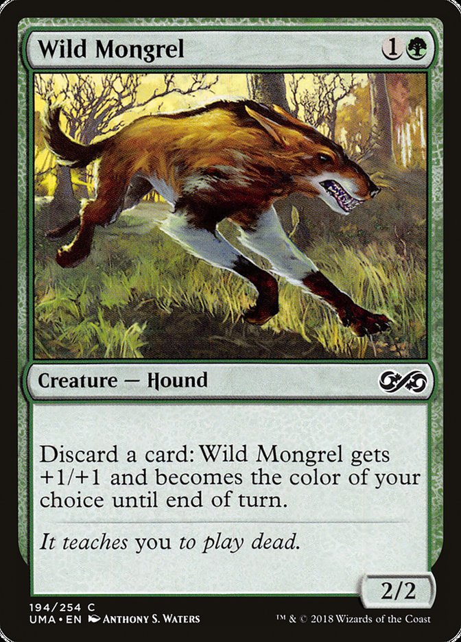 Wild Mongrel [Ultimate Masters] - Magic: The Gathering - Card Brawlers | Quebec | Canada |