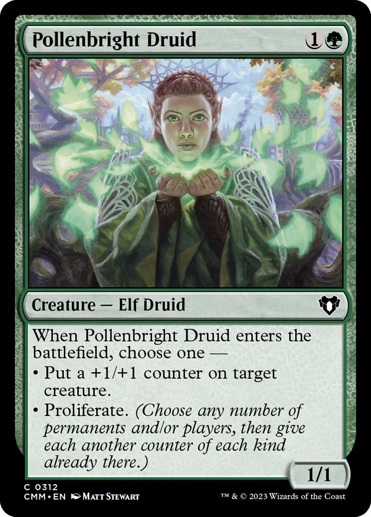 Pollenbright Druid [Commander Masters] - Magic: The Gathering - Card Brawlers | Quebec | Canada |