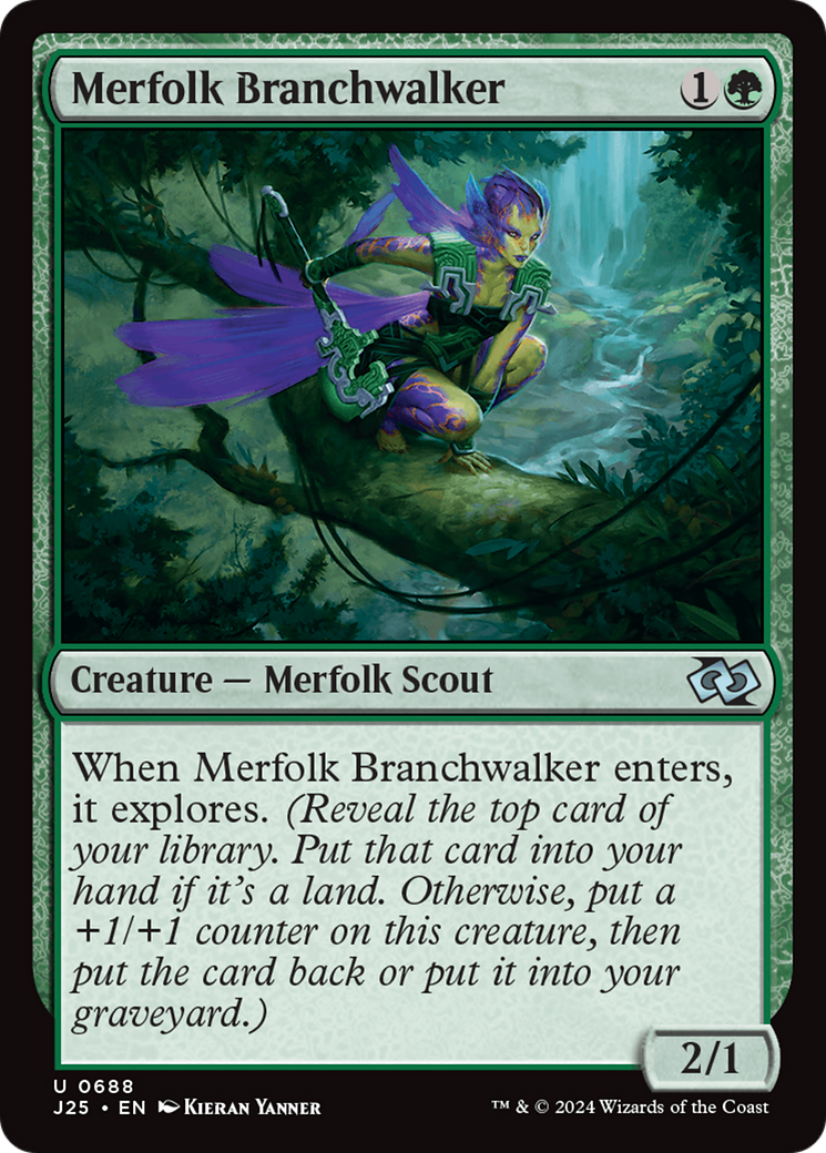 Merfolk Branchwalker [Foundations Jumpstart] - Magic: The Gathering - Card Brawlers | Quebec | Canada |