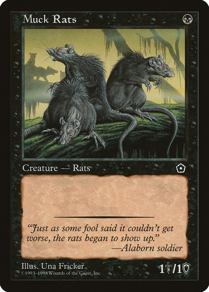 Muck Rats [Portal Second Age] - Magic: The Gathering - Card Brawlers | Quebec | Canada |