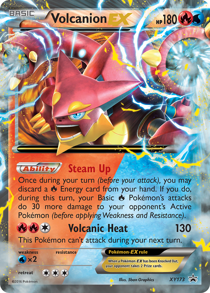 Volcanion EX (XY173) [XY: Black Star Promos] - Pokémon - Card Brawlers | Quebec | Canada |
