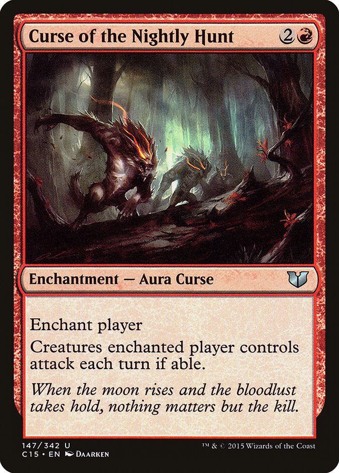 Curse of the Nightly Hunt [Commander 2015] - Magic: The Gathering - Card Brawlers | Quebec | Canada |