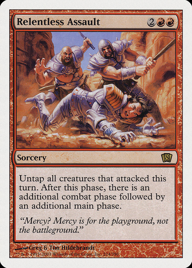 Relentless Assault [Eighth Edition] - Magic: The Gathering - Card Brawlers | Quebec | Canada |