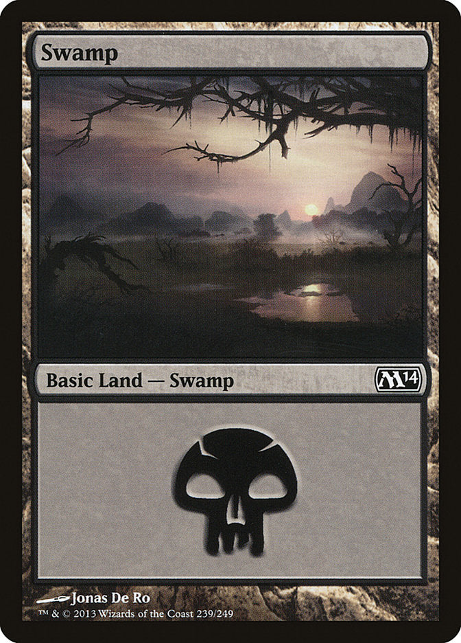 Swamp (239) [Magic 2014] - Magic: The Gathering - Card Brawlers | Quebec | Canada |