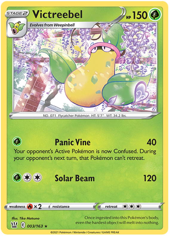Victreebel (003/163) [Sword & Shield: Battle Styles] - Pokémon - Card Brawlers | Quebec | Canada |