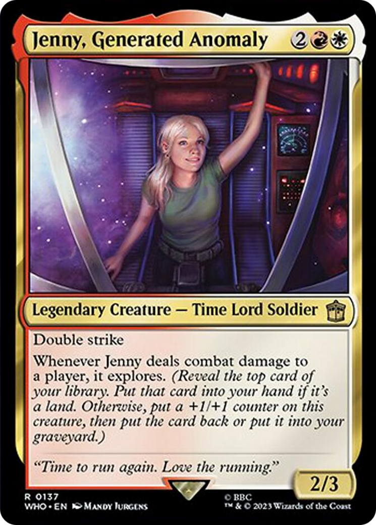 Jenny, Generated Anomaly [Doctor Who] - Magic: The Gathering - Card Brawlers | Quebec | Canada |