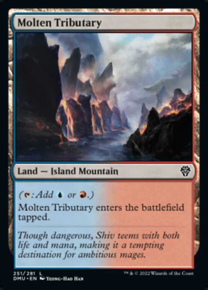 Molten Tributary [Dominaria United] - Magic: The Gathering - Card Brawlers | Quebec | Canada |
