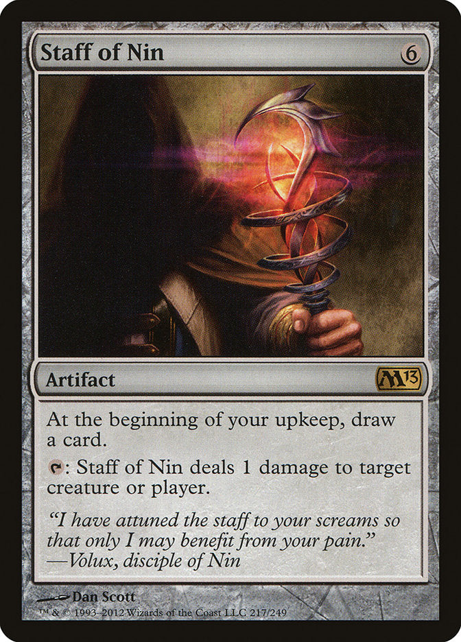 Staff of Nin [Magic 2013] - Magic: The Gathering - Card Brawlers | Quebec | Canada |