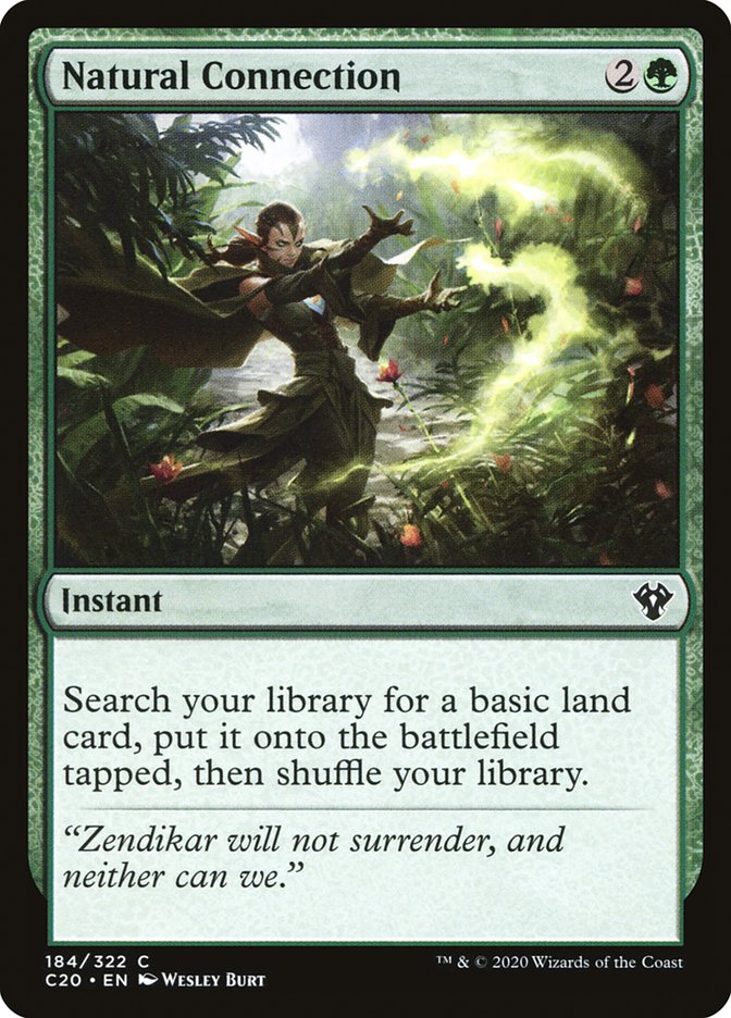 Natural Connection [Commander 2020] - Magic: The Gathering - Card Brawlers | Quebec | Canada |