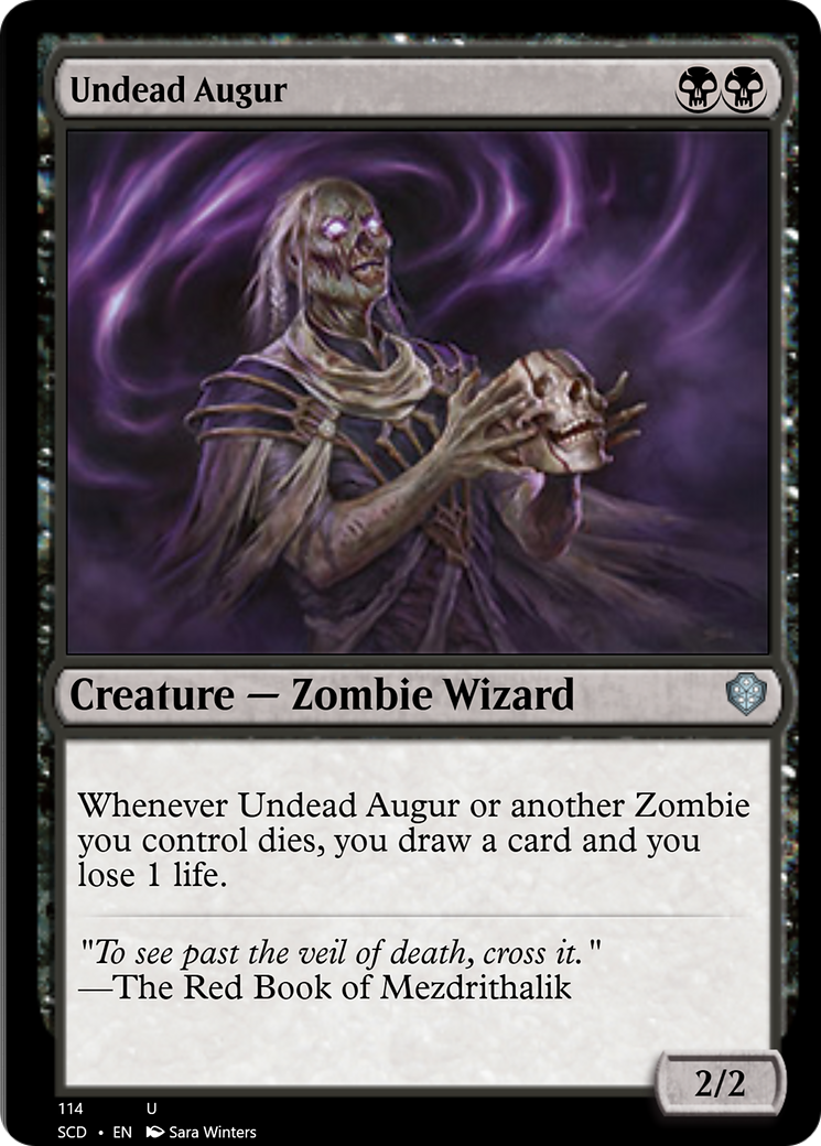 Undead Augur [Starter Commander Decks] - Magic: The Gathering - Card Brawlers | Quebec | Canada |