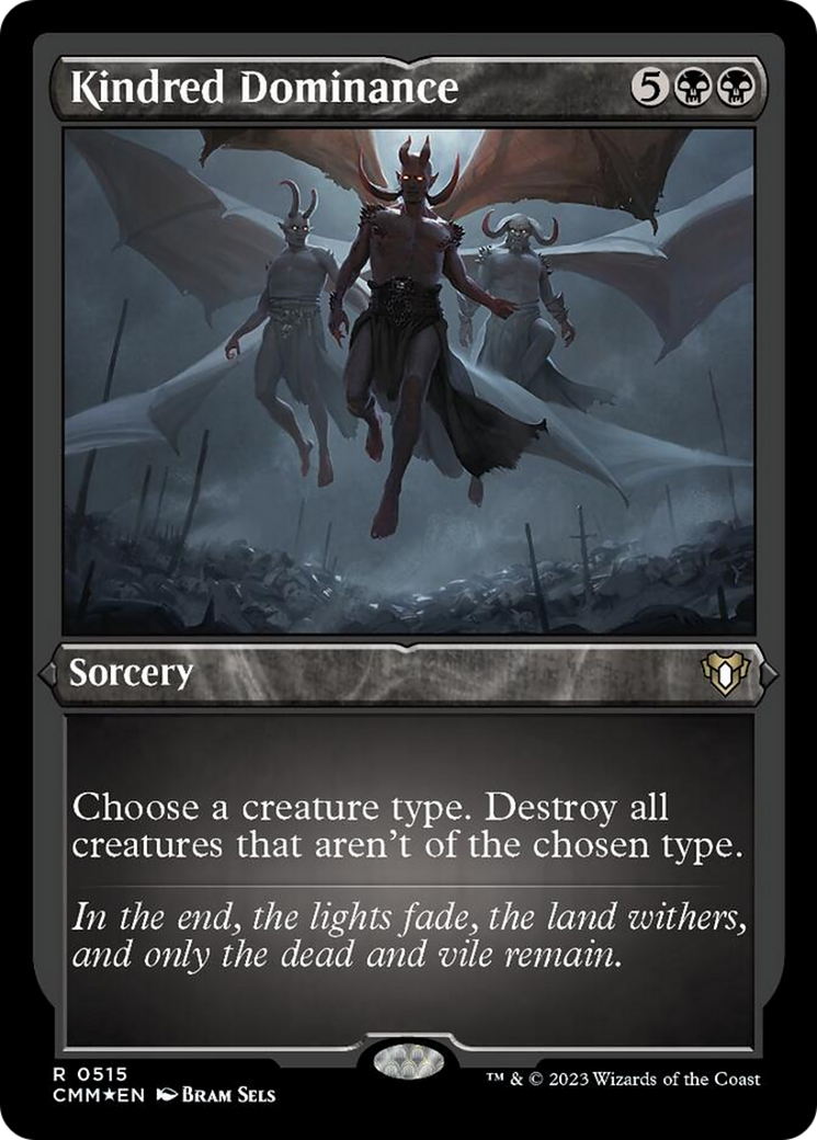 Kindred Dominance (Foil Etched) [Commander Masters] - Magic: The Gathering - Card Brawlers | Quebec | Canada |
