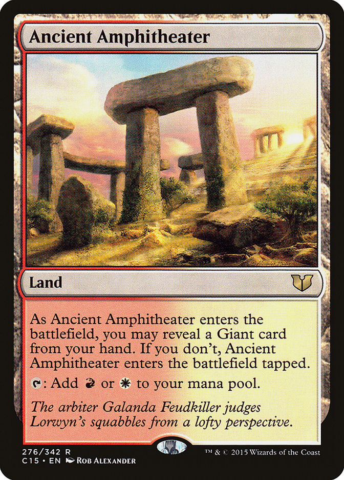 Ancient Amphitheater [Commander 2015] - Magic: The Gathering - Card Brawlers | Quebec | Canada |