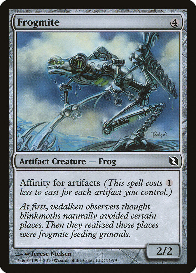 Frogmite [Duel Decks: Elspeth vs. Tezzeret] - Magic: The Gathering - Card Brawlers | Quebec | Canada |