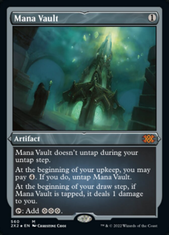 Mana Vault (Foil Etched) [Double Masters 2022] - Magic: The Gathering - Card Brawlers | Quebec | Canada |