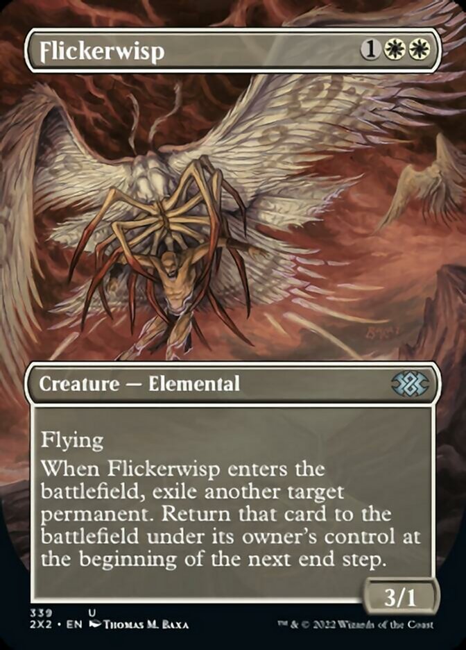 Flickerwisp (Borderless Alternate Art) [Double Masters 2022] - Magic: The Gathering - Card Brawlers | Quebec | Canada |