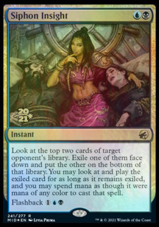 Siphon Insight [Innistrad: Midnight Hunt Prerelease Promos] - Magic: The Gathering - Card Brawlers | Quebec | Canada |