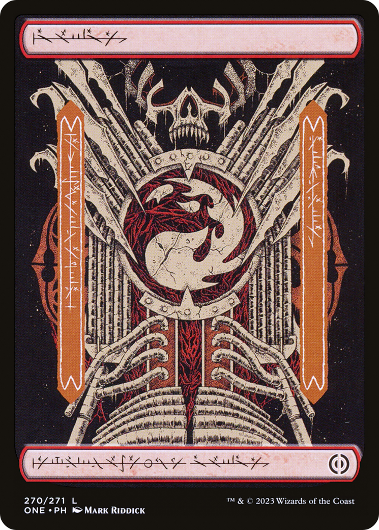 Mountain (270) (Phyrexian) [Phyrexia: All Will Be One] - Magic: The Gathering - Card Brawlers | Quebec | Canada |