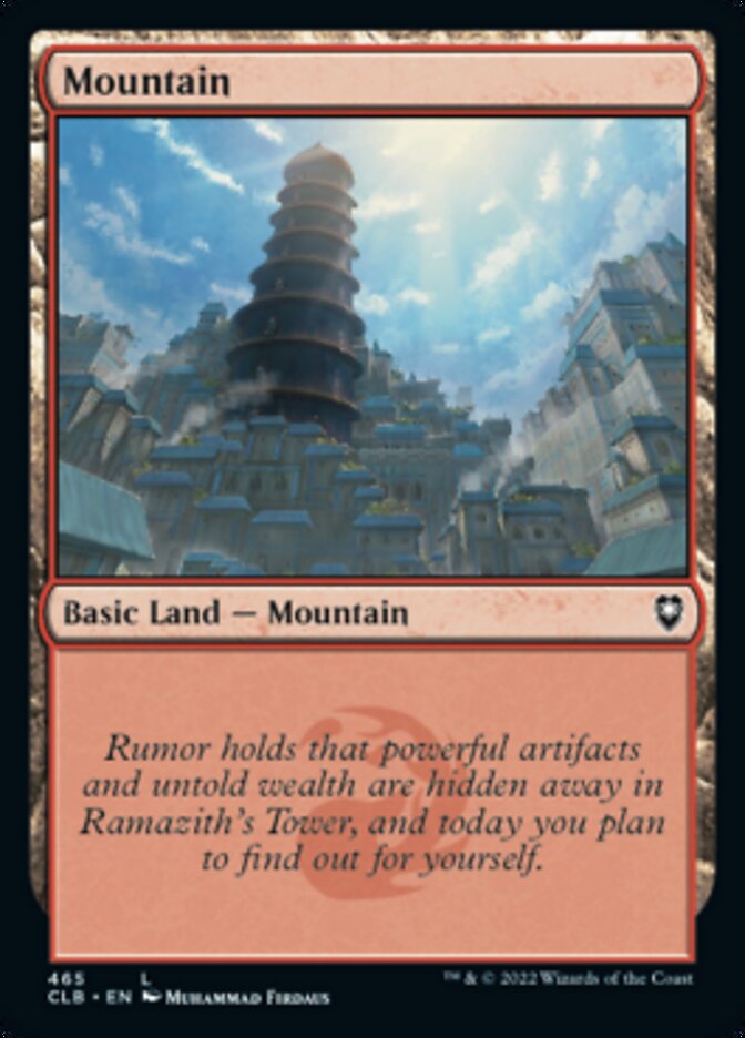 Mountain (465) [Commander Legends: Battle for Baldur's Gate] - Magic: The Gathering - Card Brawlers | Quebec | Canada |