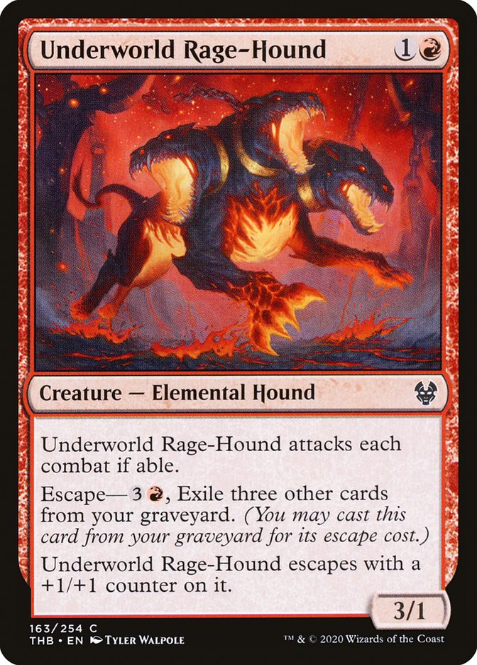 Underworld Rage-Hound [Theros Beyond Death] - Magic: The Gathering - Card Brawlers | Quebec | Canada |