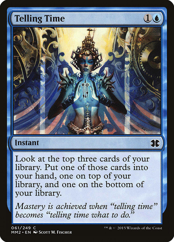 Telling Time [Modern Masters 2015] - Magic: The Gathering - Card Brawlers | Quebec | Canada |