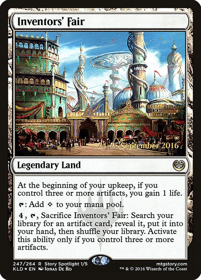 Inventors' Fair [Kaladesh Prerelease Promos] - Magic: The Gathering - Card Brawlers | Quebec | Canada |