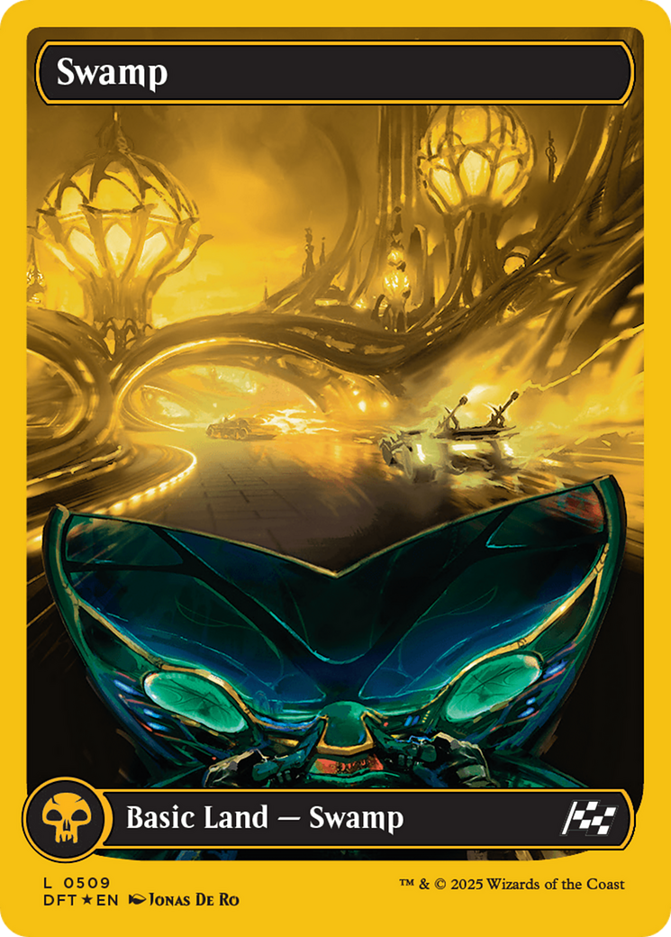 Swamp (0509) (First-Place Foil) [Aetherdrift] - Magic: The Gathering - Card Brawlers | Quebec | Canada |