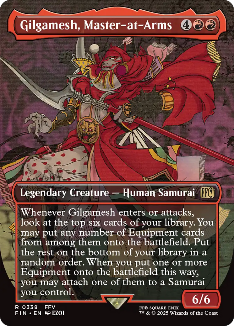 Gilgamesh, Master-at-Arms (Borderless) [FINAL FANTASY] - Magic: The Gathering - Card Brawlers | Quebec | Canada |