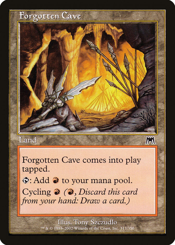Forgotten Cave [Onslaught] - Magic: The Gathering - Card Brawlers | Quebec | Canada |