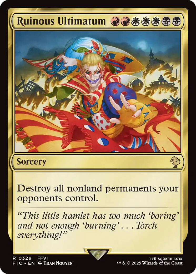 Ruinous Ultimatum [FINAL FANTASY Commander] - Magic: The Gathering - Card Brawlers | Quebec | Canada |