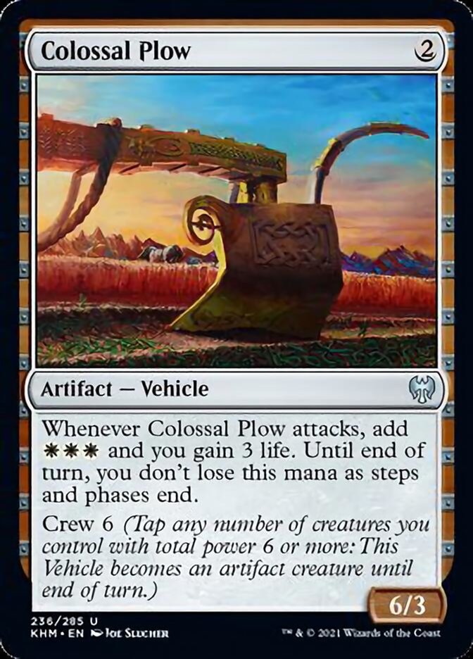 Colossal Plow [Kaldheim] - Magic: The Gathering - Card Brawlers | Quebec | Canada |