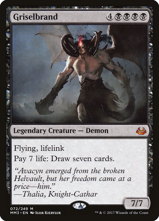Griselbrand [Modern Masters 2017] - Magic: The Gathering - Card Brawlers | Quebec | Canada |