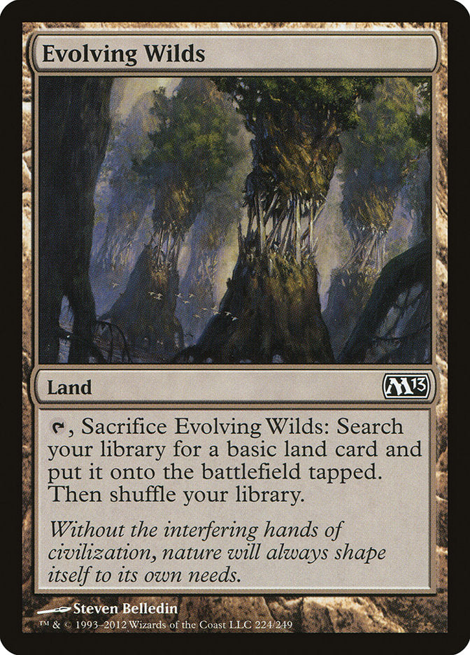 Evolving Wilds [Magic 2013] - Magic: The Gathering - Card Brawlers | Quebec | Canada |