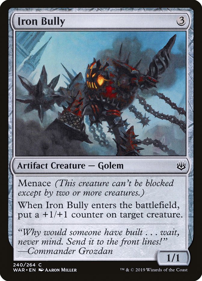 Iron Bully [War of the Spark] - Magic: The Gathering - Card Brawlers | Quebec | Canada |