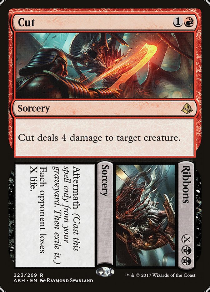 Cut // Ribbons [Amonkhet] - Magic: The Gathering - Card Brawlers | Quebec | Canada |