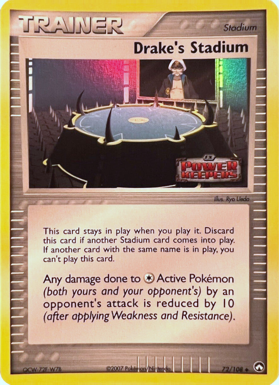 Drake's Stadium (72/108) (Stamped) [EX: Power Keepers] - Pokémon - Card Brawlers | Quebec | Canada |