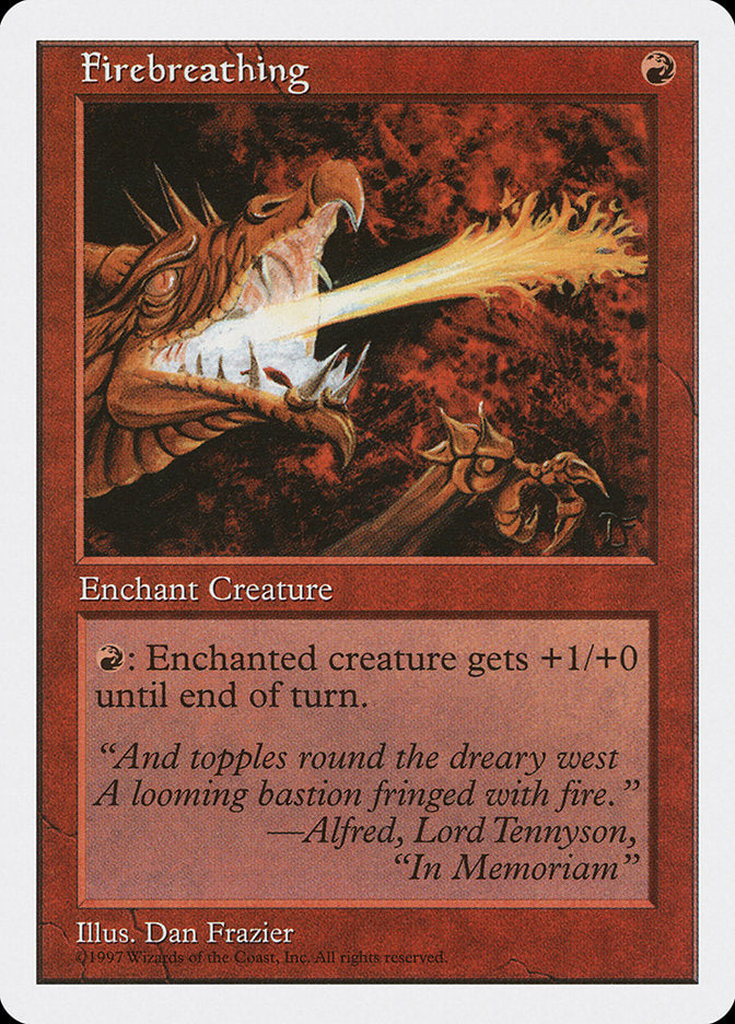 Firebreathing [Fifth Edition] - Magic: The Gathering - Card Brawlers | Quebec | Canada |