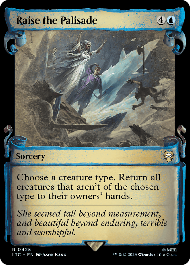 Raise the Palisade [The Lord of the Rings: Tales of Middle-Earth Commander Showcase Scrolls] - Magic: The Gathering - Card Brawlers | Quebec | Canada |