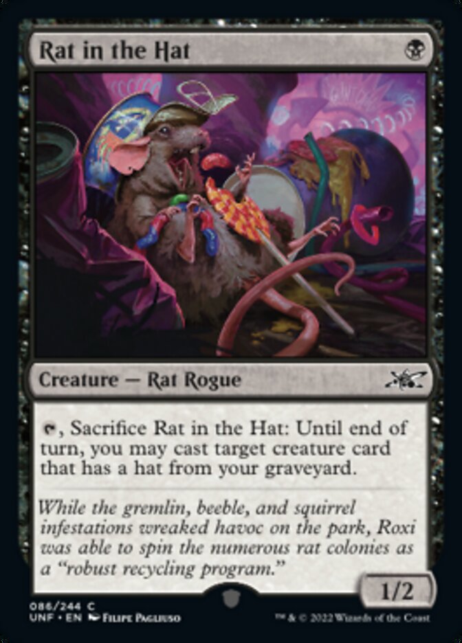 Rat in the Hat [Unfinity] - Magic: The Gathering - Card Brawlers | Quebec | Canada |