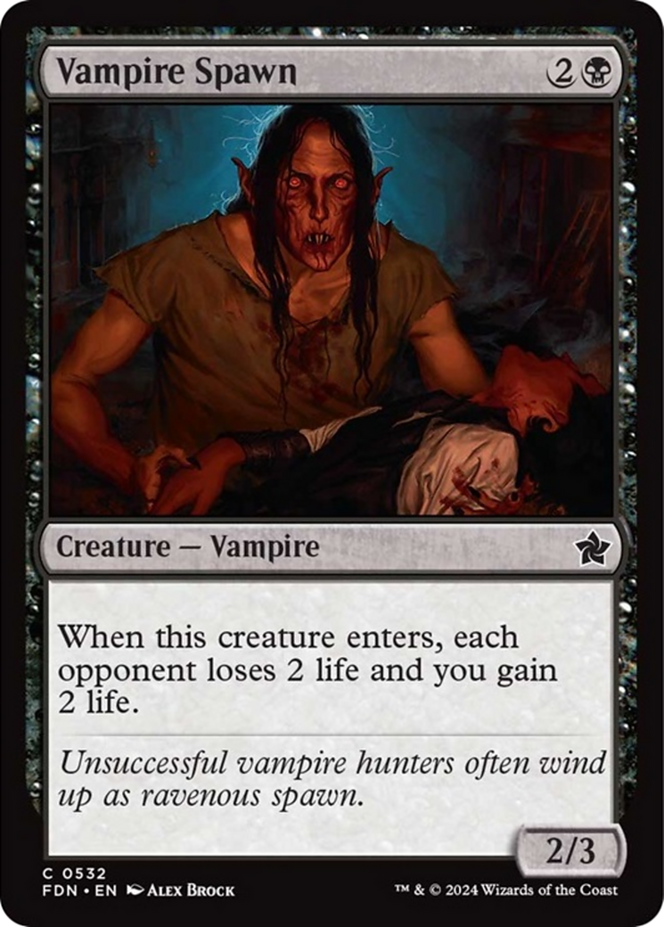 Vampire Spawn [Foundations] - Magic: The Gathering - Card Brawlers | Quebec | Canada |