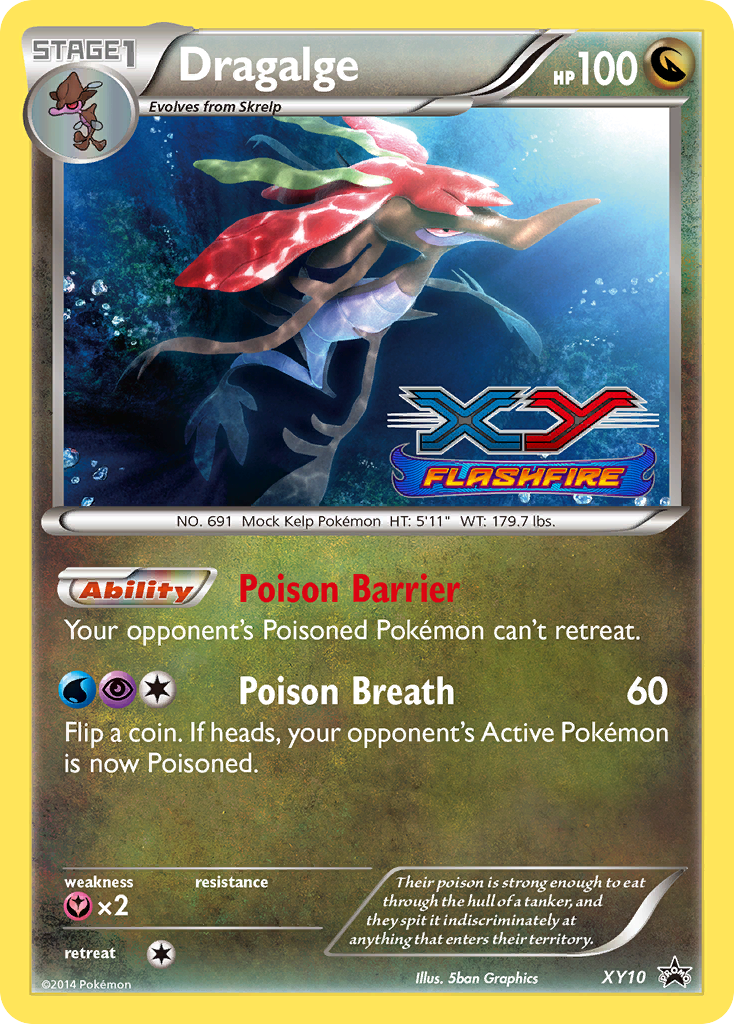 Dragalge (XY10) [XY: Black Star Promos] - Pokémon - Card Brawlers | Quebec | Canada |