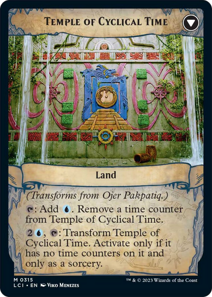 Ojer Pakpatiq, Deepest Epoch // Temple of Cyclical Time (Showcase) [The Lost Caverns of Ixalan] - Magic: The Gathering - Card Brawlers | Quebec | Canada |