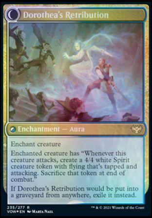 Dorothea, Vengeful Victim // Dorothea's Retribution [Innistrad: Crimson Vow Prerelease Promos] - Magic: The Gathering - Card Brawlers | Quebec | Canada |