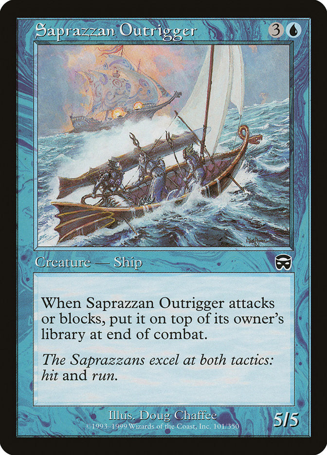 Saprazzan Outrigger [Mercadian Masques] - Magic: The Gathering - Card Brawlers | Quebec | Canada |