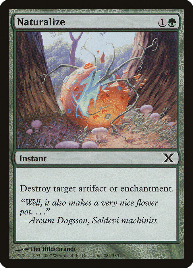 Naturalize [Tenth Edition] - Magic: The Gathering - Card Brawlers | Quebec | Canada |
