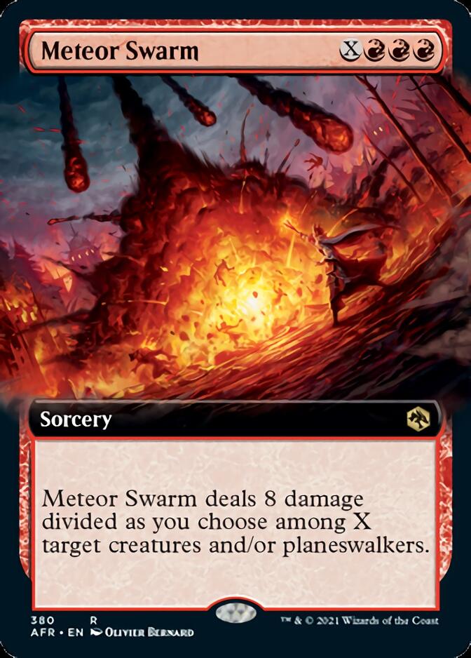 Meteor Swarm (Extended Art) [Dungeons & Dragons: Adventures in the Forgotten Realms] - Magic: The Gathering - Card Brawlers | Quebec | Canada |