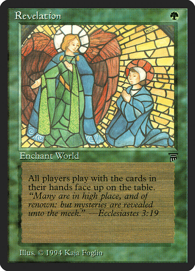 Revelation [Legends] - Magic: The Gathering - Card Brawlers | Quebec | Canada |