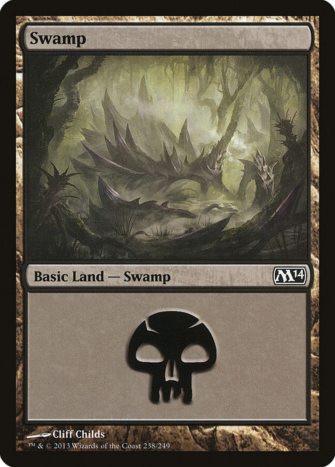 Swamp (238) [Magic 2014] - Magic: The Gathering - Card Brawlers | Quebec | Canada |