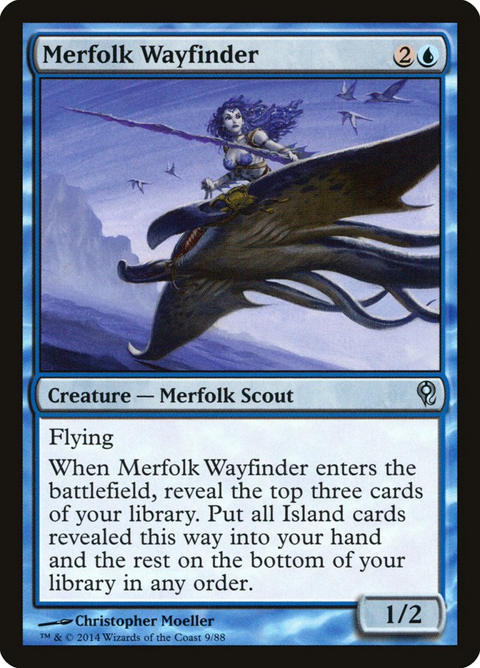 Merfolk Wayfinder [Duel Decks: Jace vs. Vraska] - Magic: The Gathering - Card Brawlers | Quebec | Canada |