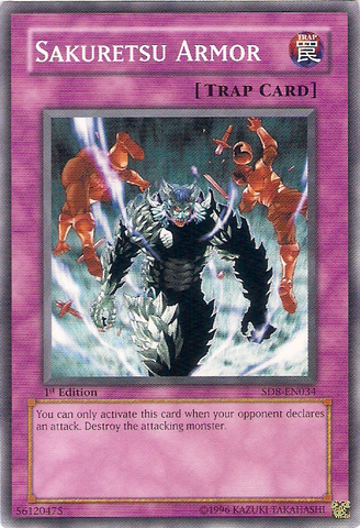 Sakuretsu Armor [SD8-EN034] Common - Yu-Gi-Oh! - Card Brawlers | Quebec | Canada |